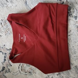 Paragon Fitwear longline bra- red